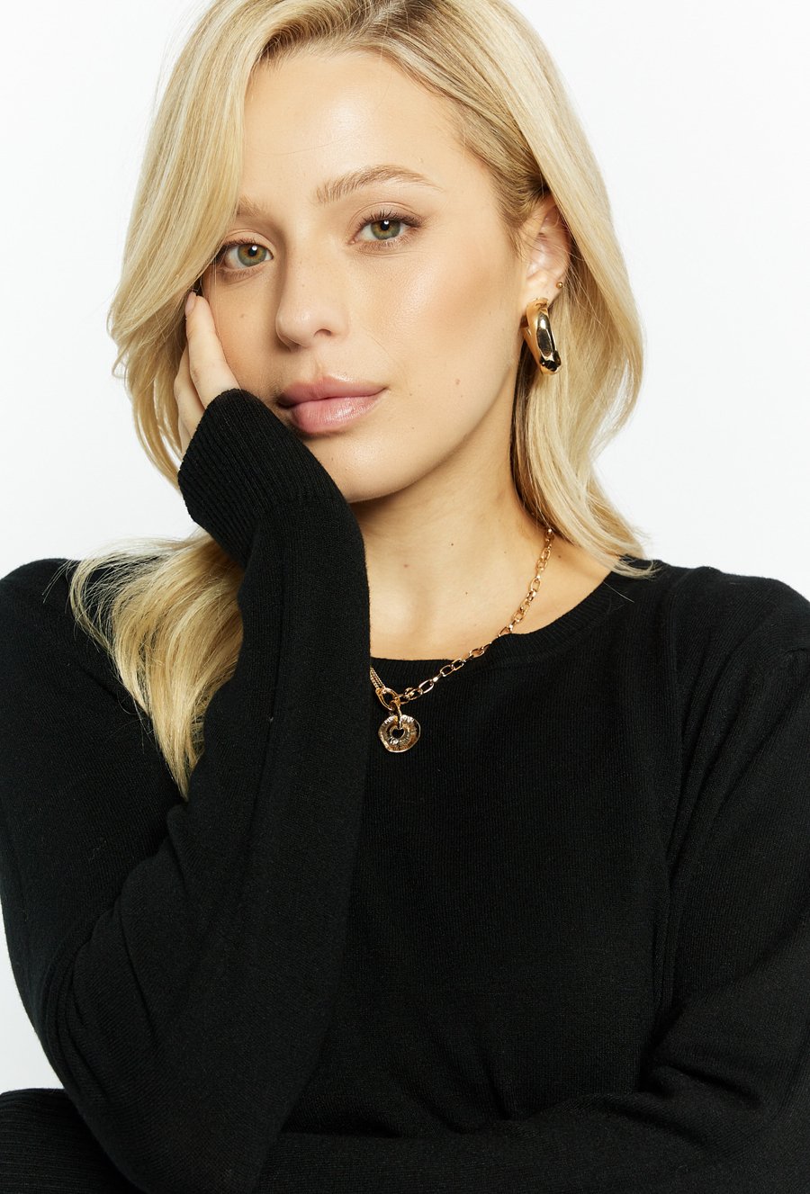 Cienki sweter damski