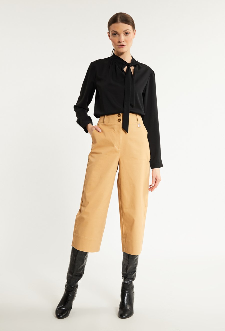 Spodnie damskie typu kuloty