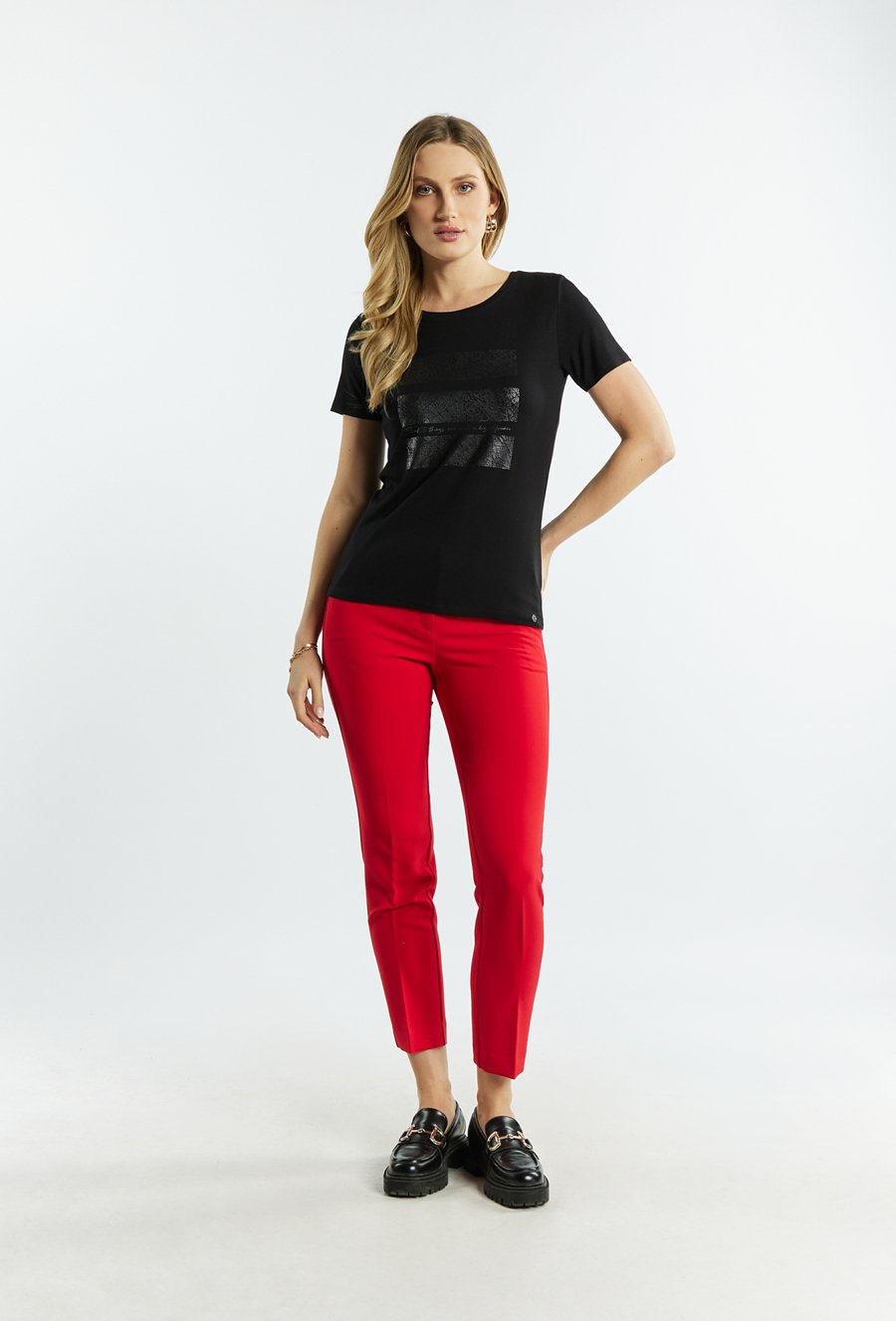 T-shirt damski z nadrukiem