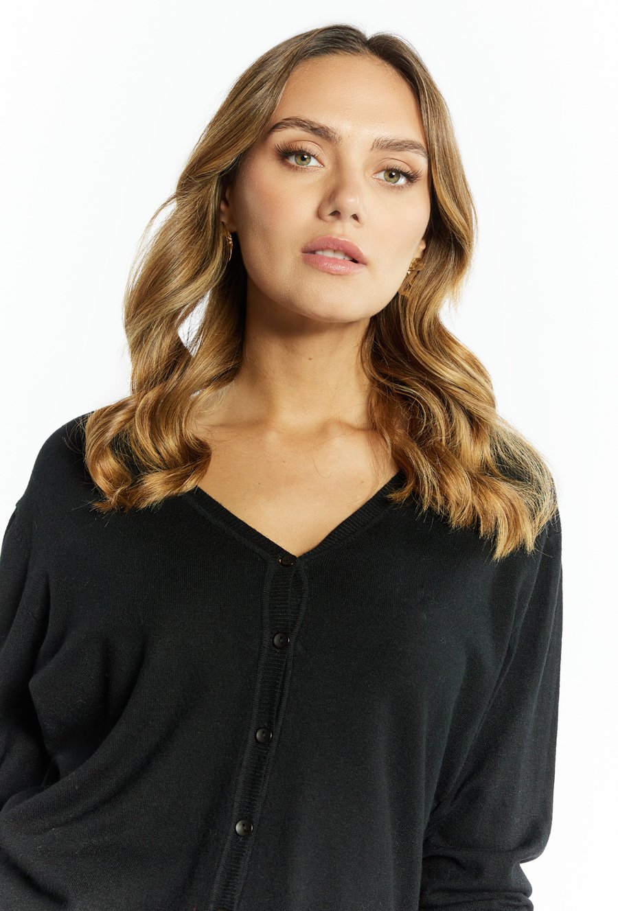 Sweter damski zapinany na guziki