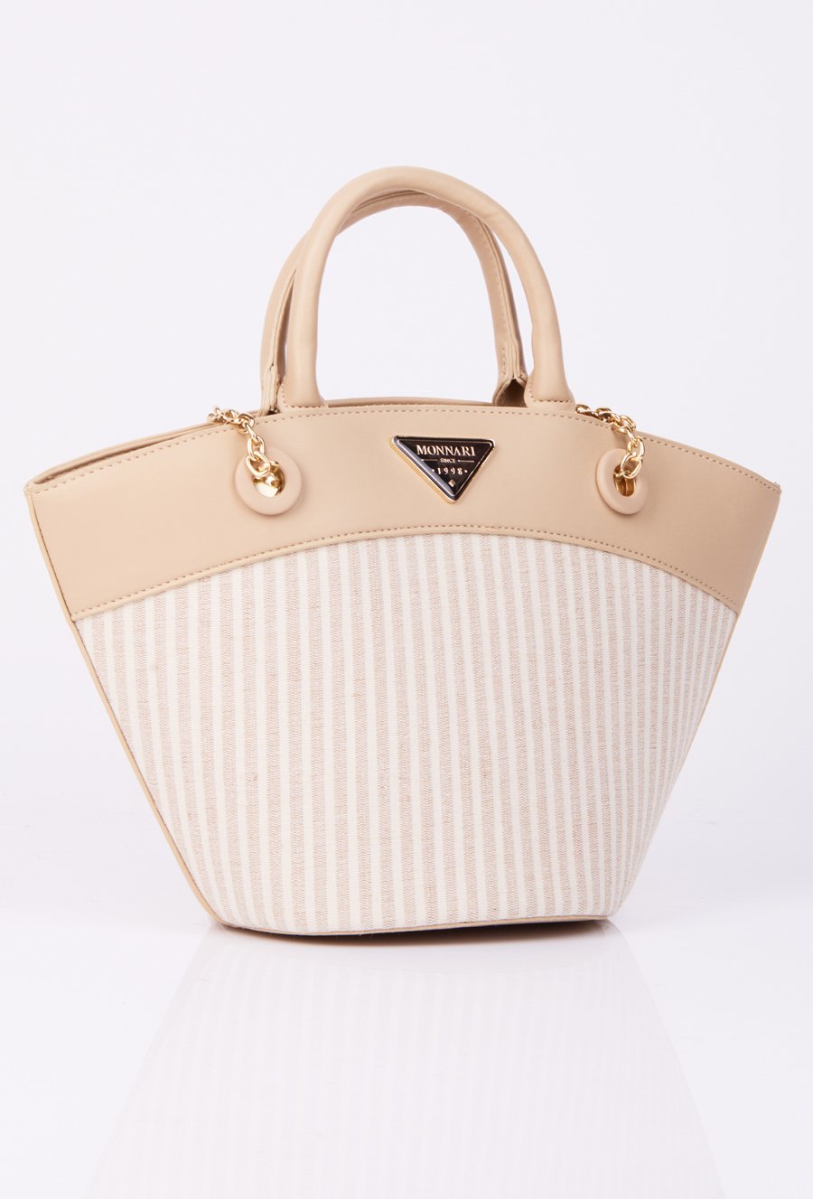 Koszyk damski z ozdobnym panelem