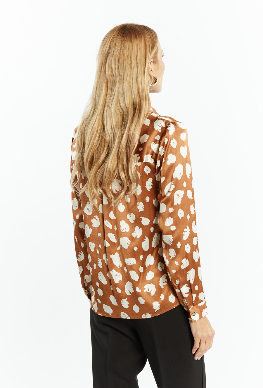 Wzorzysta koszula damska