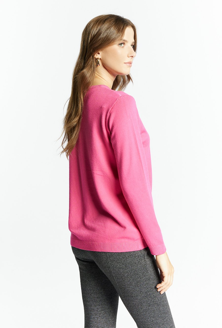 Sweter wykonany z wiskozy