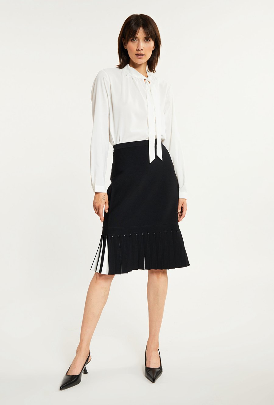 Koszulowa bluzka damska