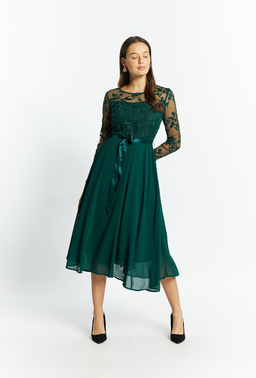 Sukienka o rozkloszowanym kroju