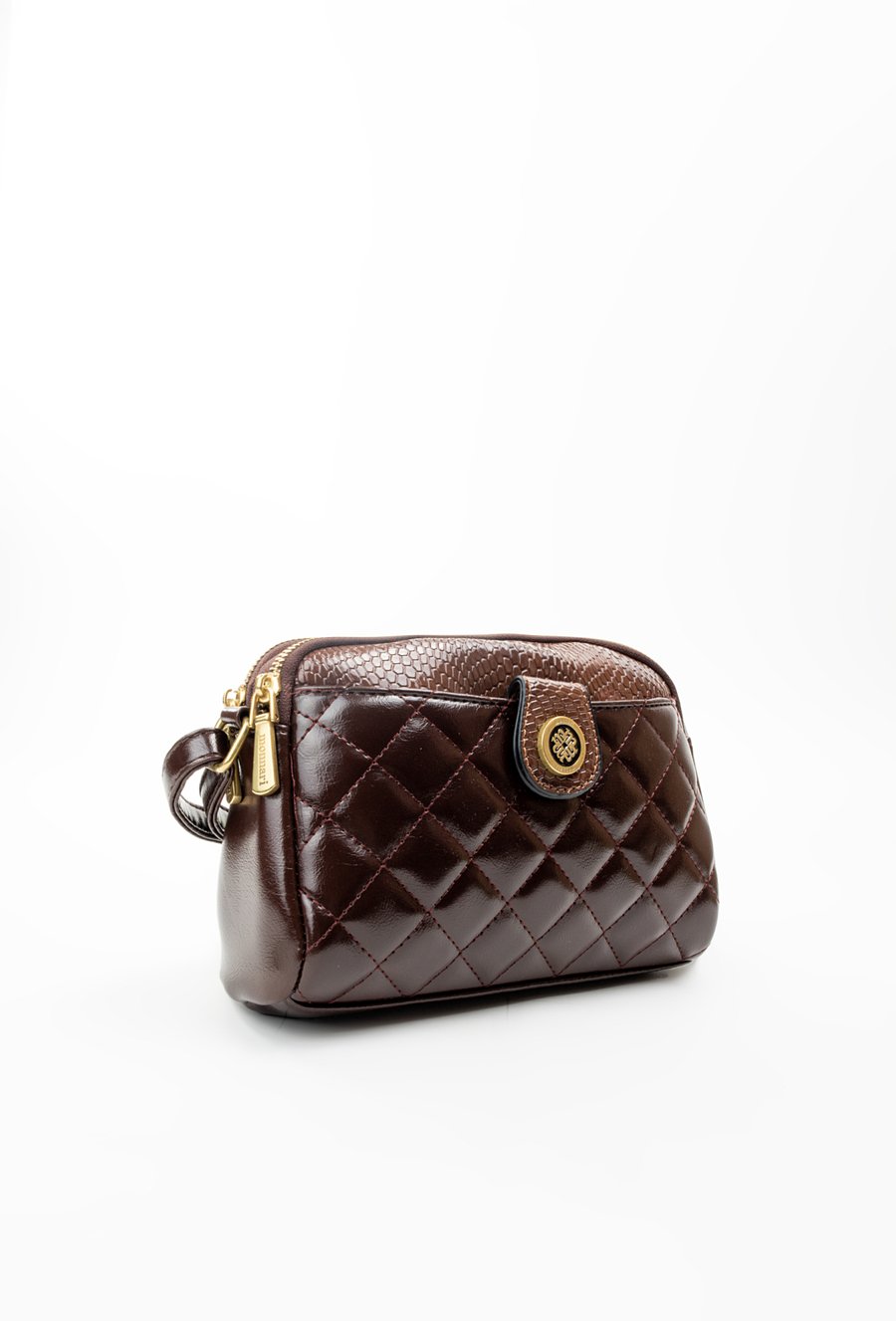 Pikowana torebka damska typu crossbody