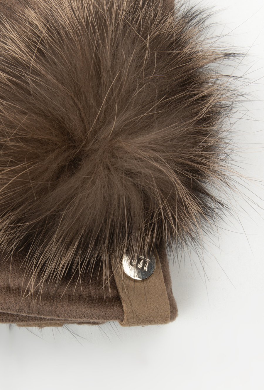 Rękawiczki z pomponem