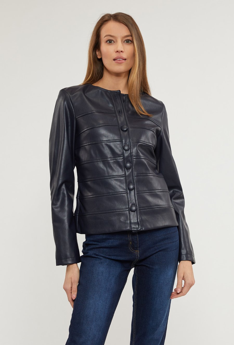 Kurtka damska z ekosk&oacute;ry