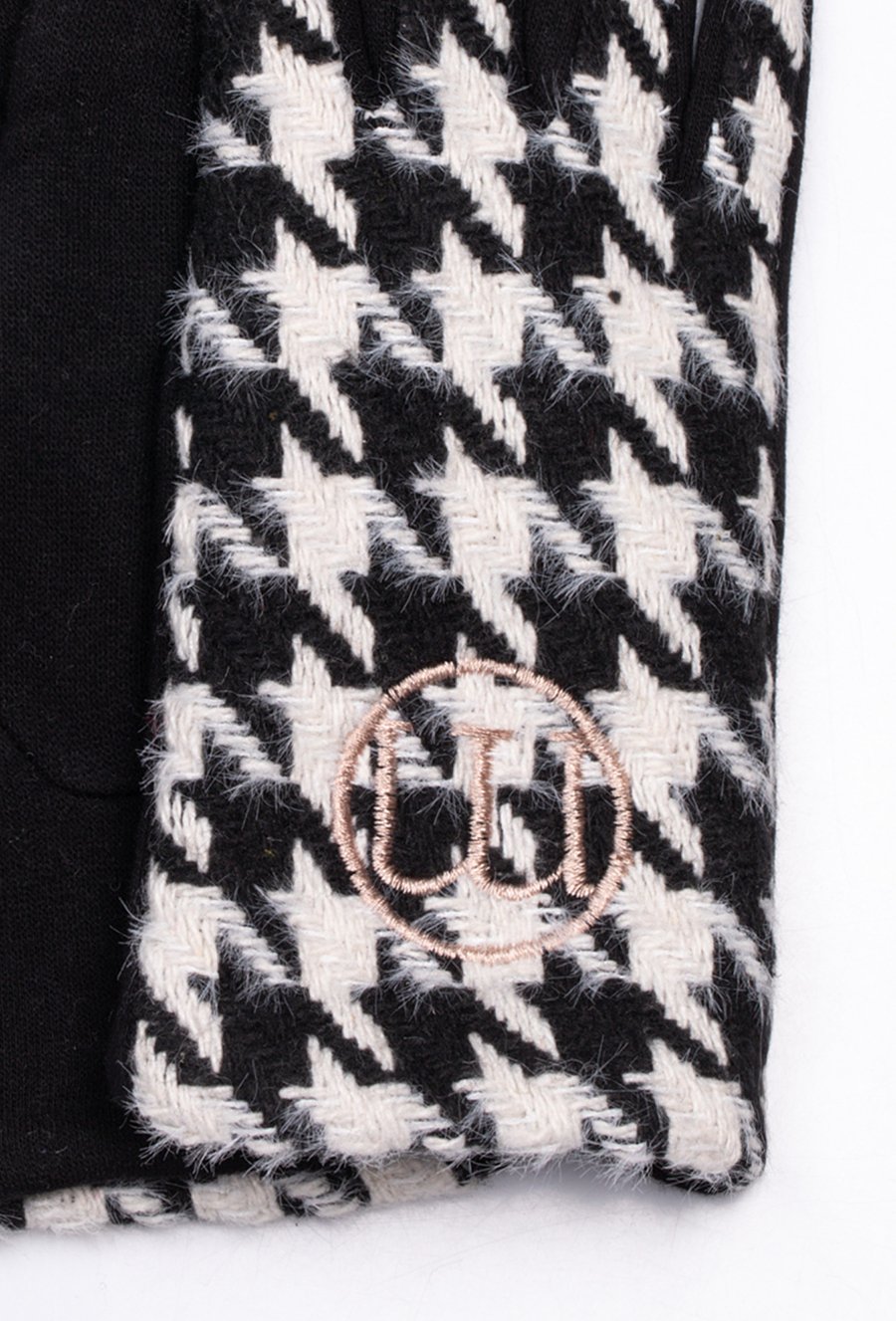 Rękawiczki damskie w pepitkę