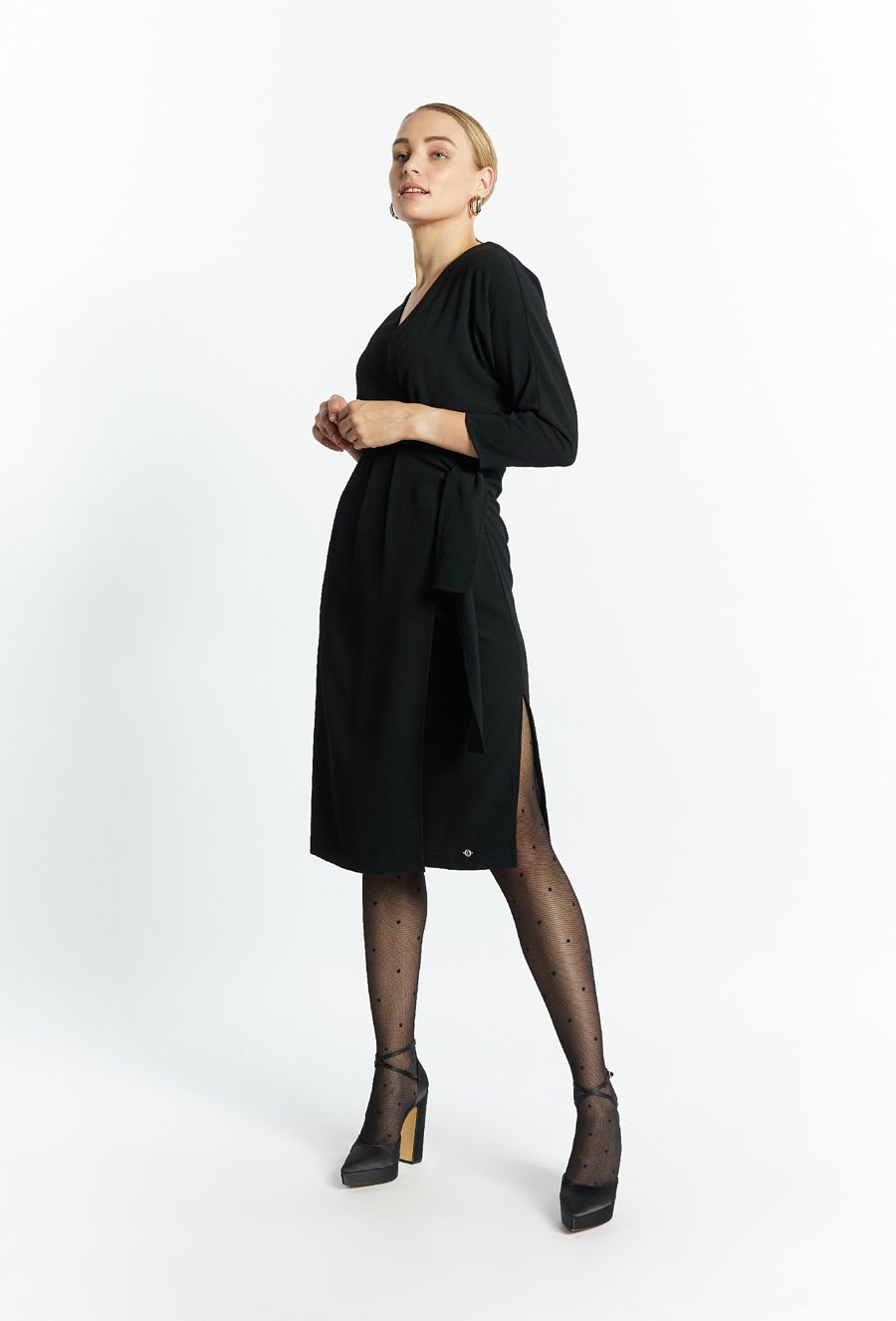 Kopertowa sukienka damska