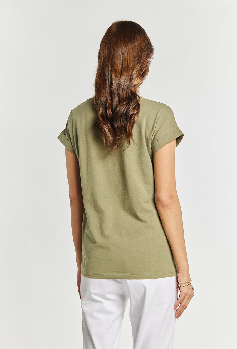 Bawełniany T-shirt damski