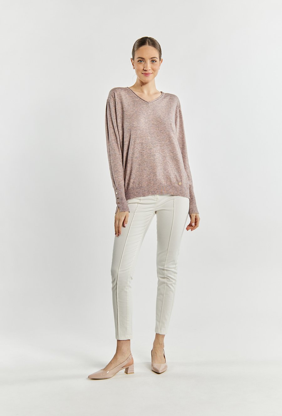 Casualowy sweter damski