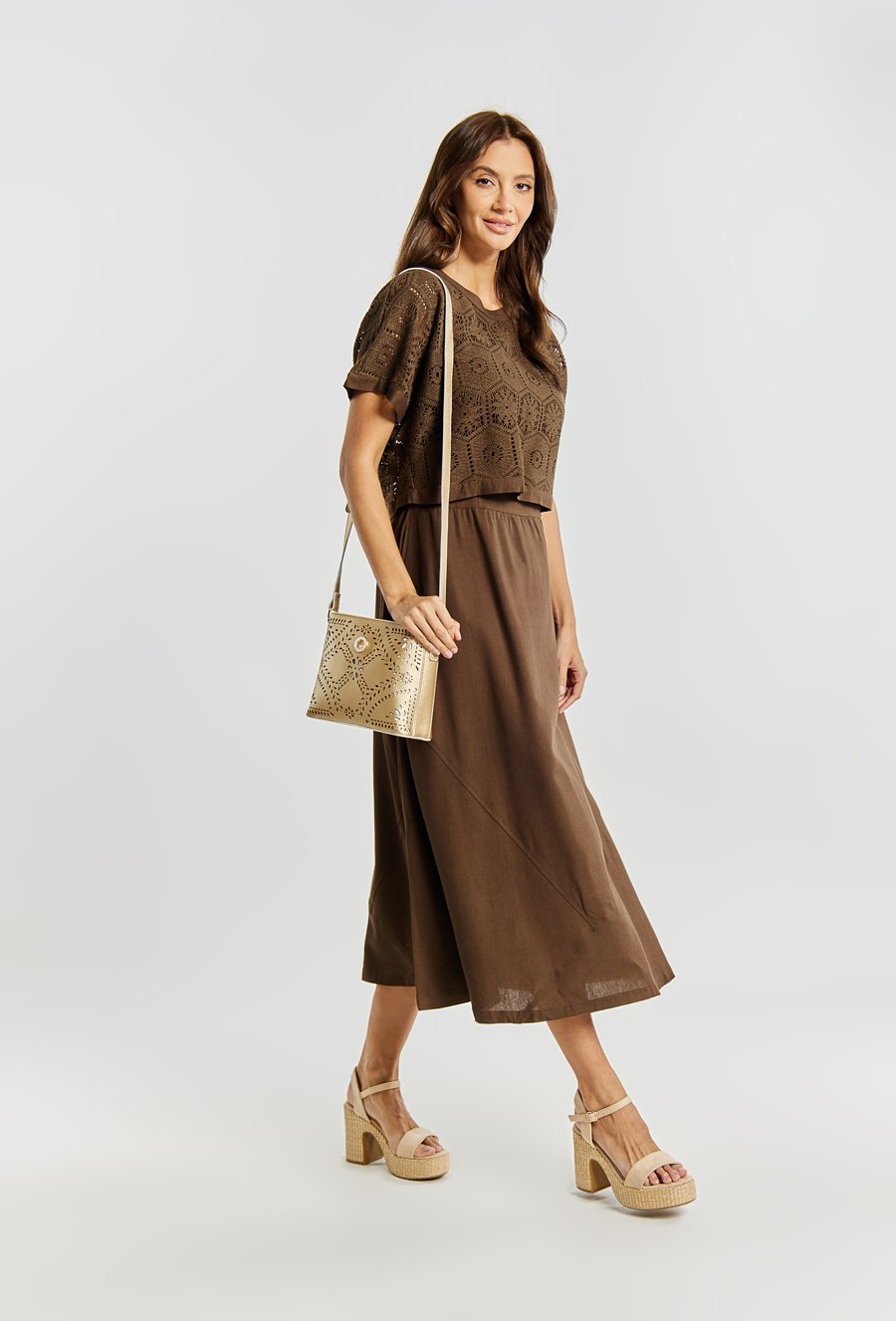 Torba damska z ciekawym wzorem