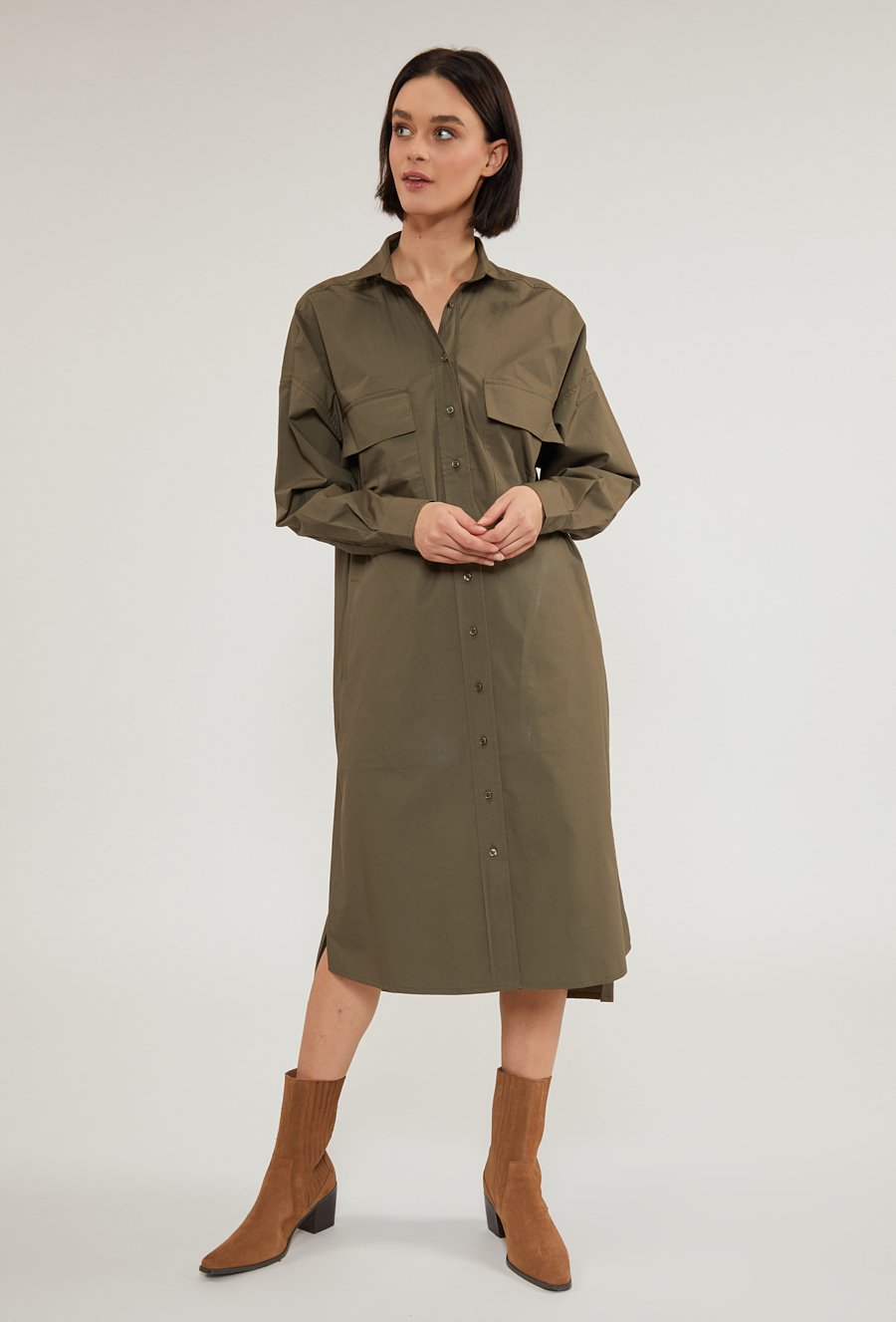 Casualowa sukienka maxi