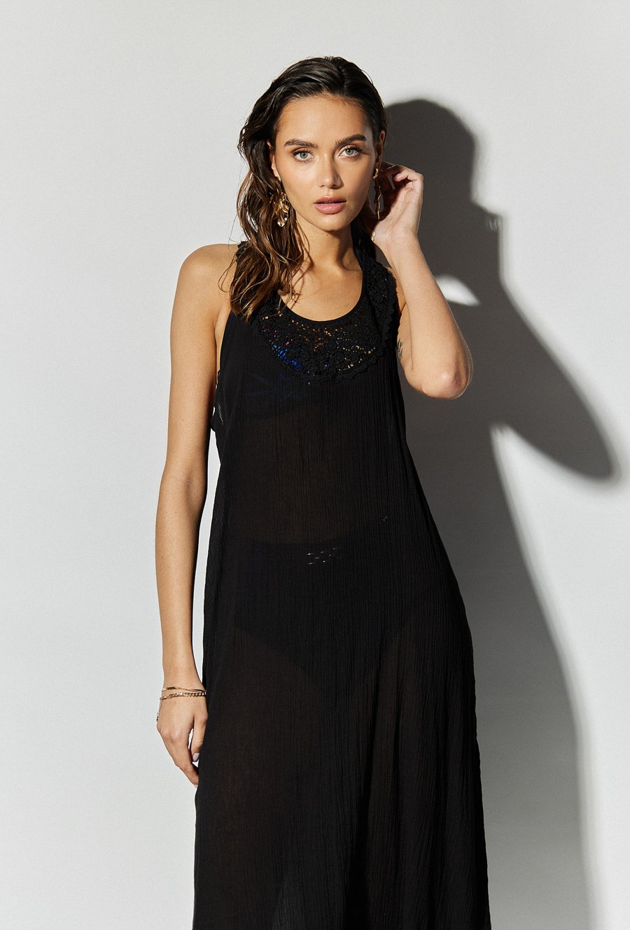 Długie pareo damskie