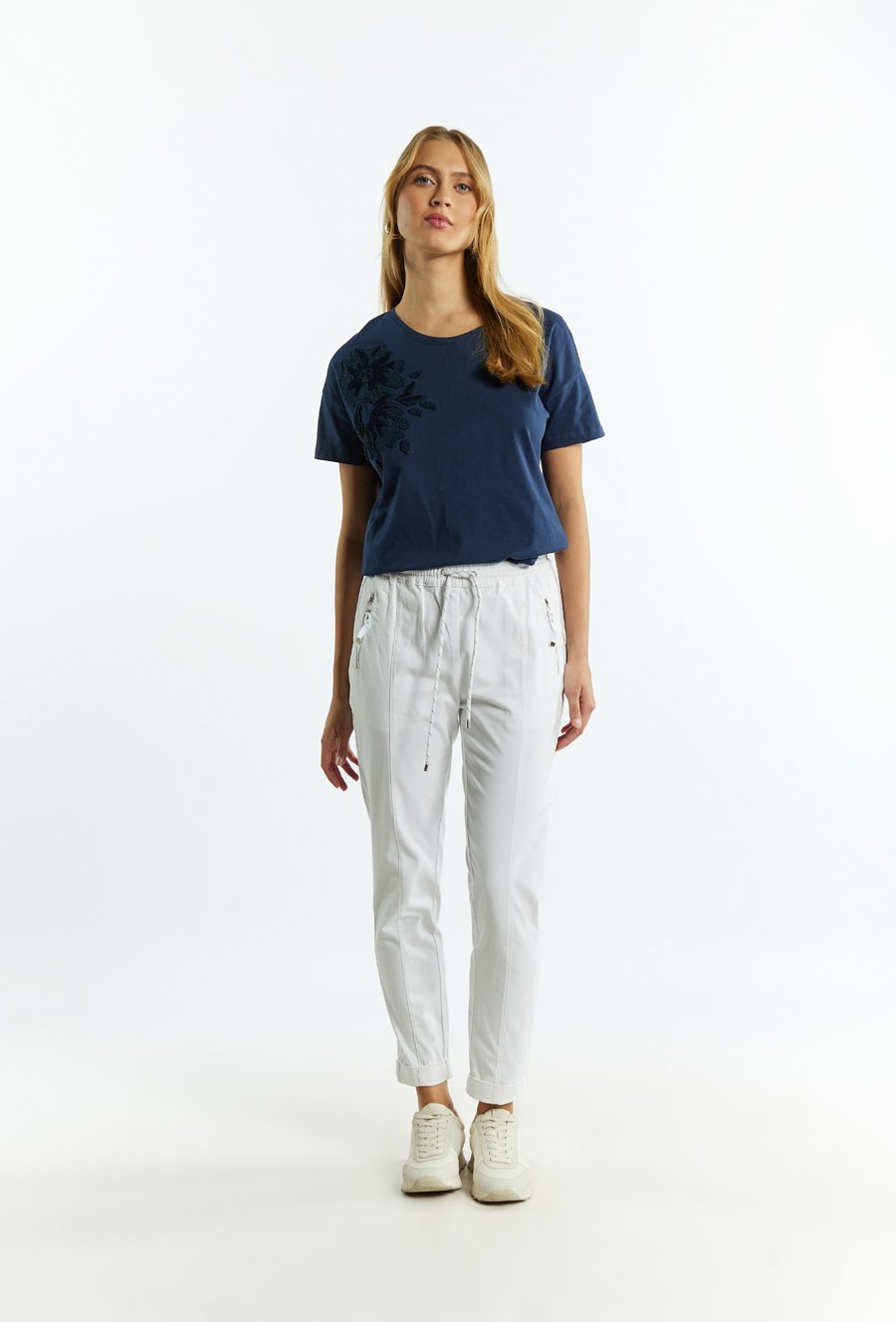 Bawełniane spodnie damskie