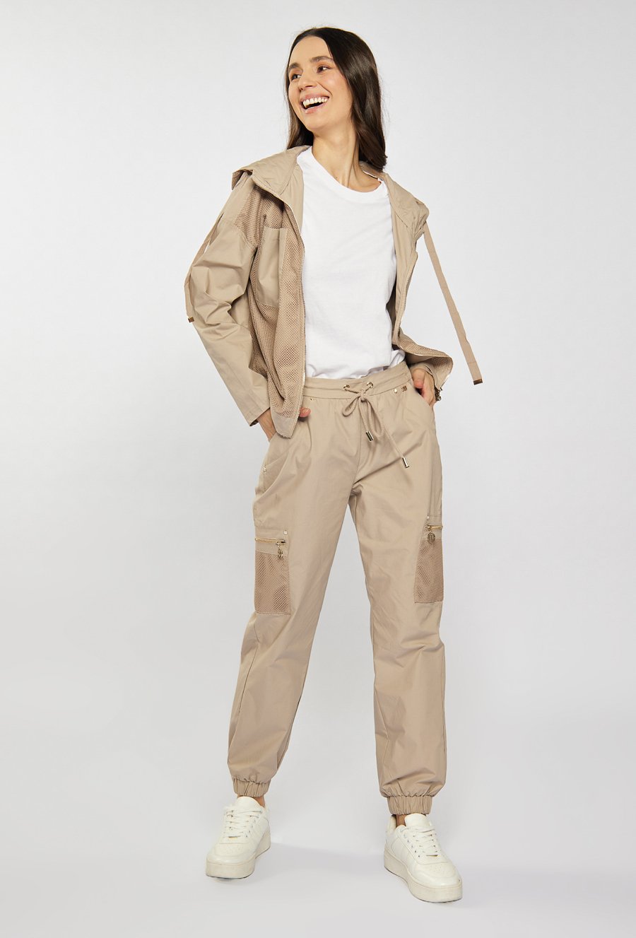 Bawełniane spodnie damskie