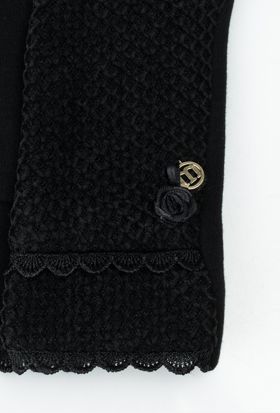 Rękawiczki ze zdobieniem