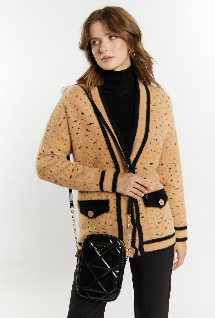 Pikowana torba crossbody