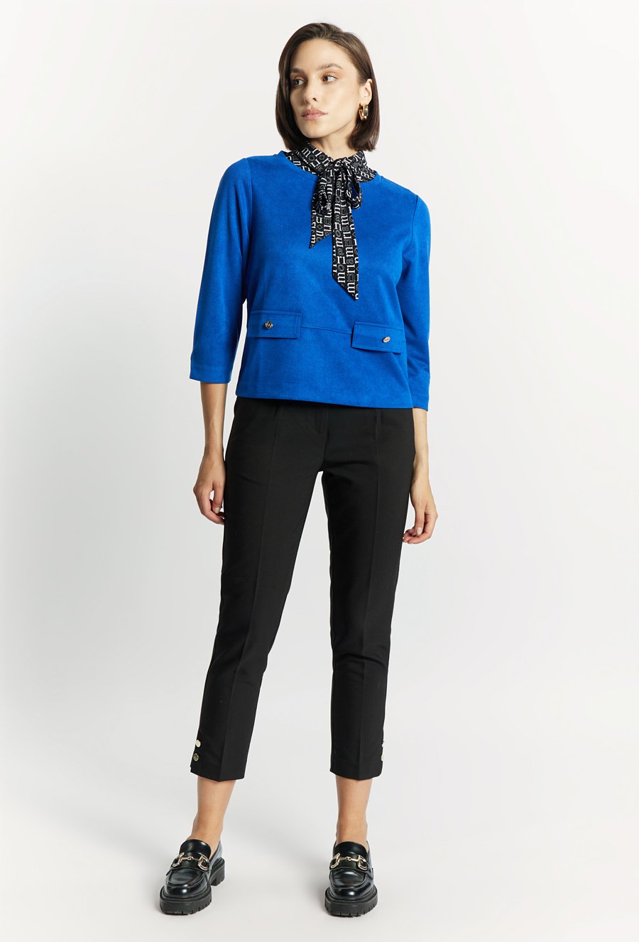 Bluza z imitacji zamszu