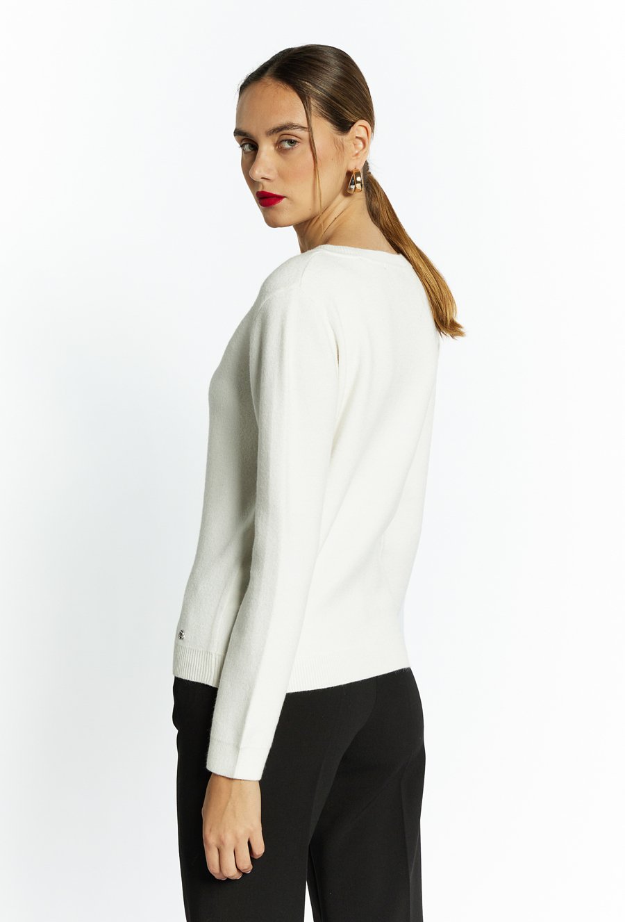 Rozpinany sweter damski