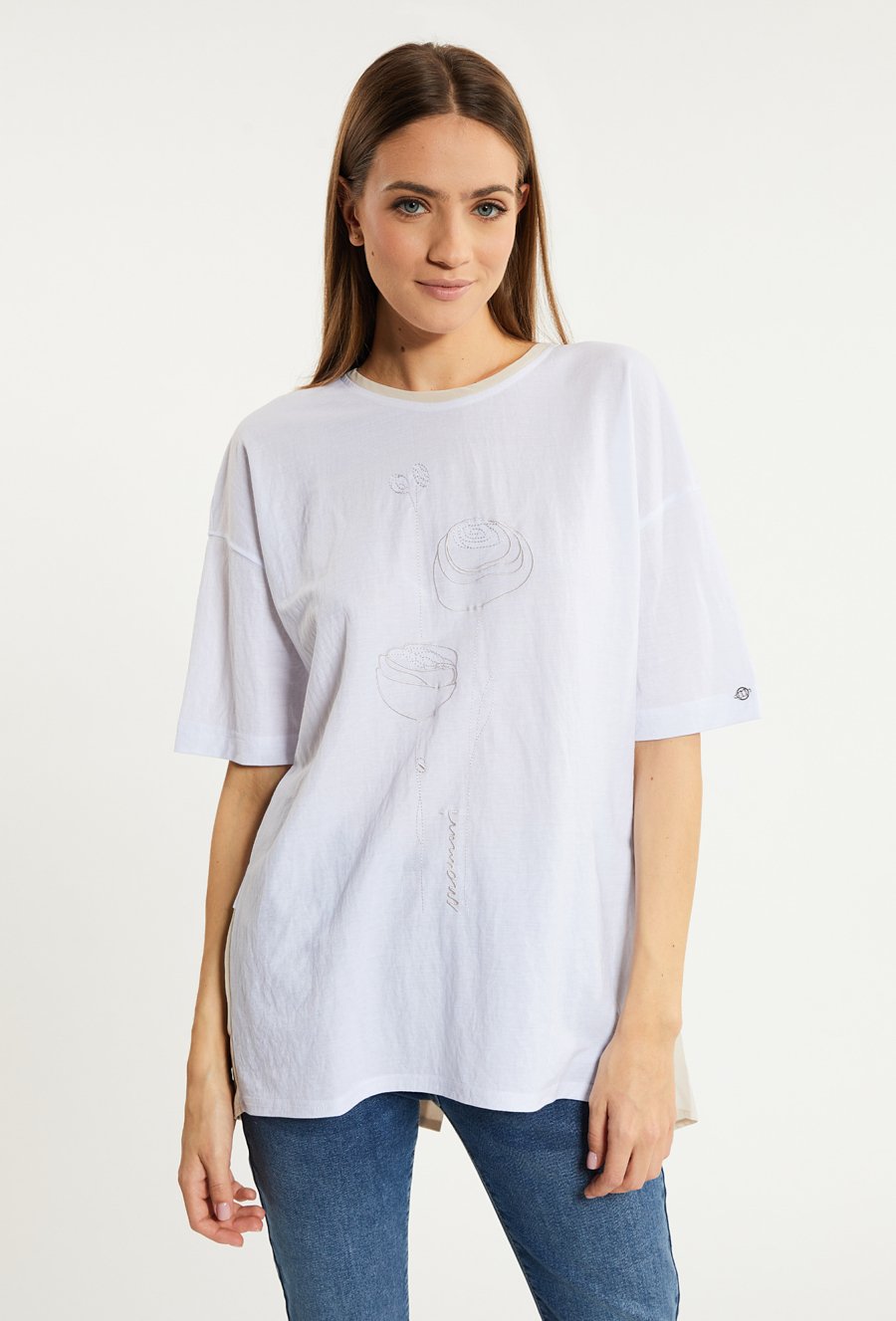 Bluzka damska z ciekawym tyłem