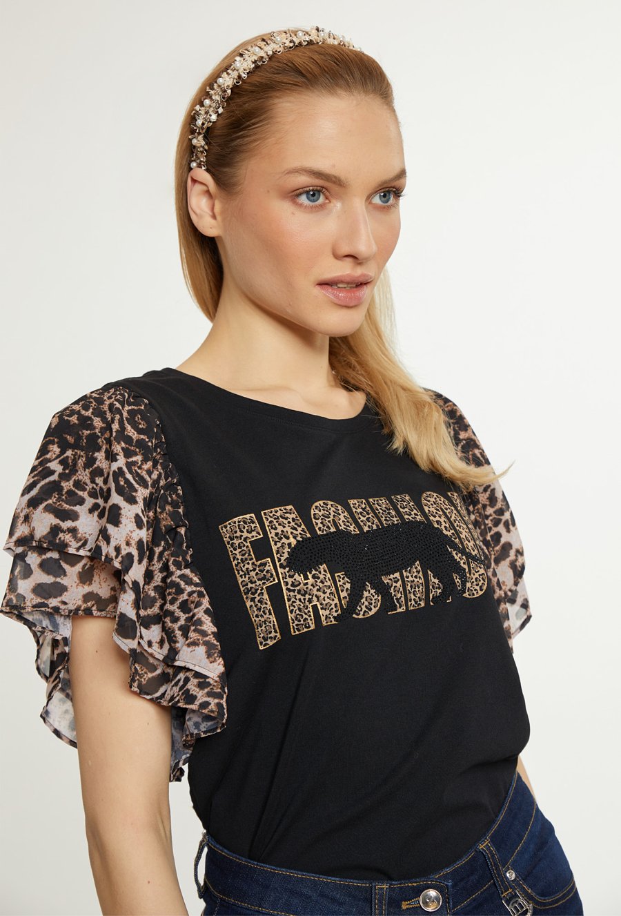 Opaska na głowę z aplikacją