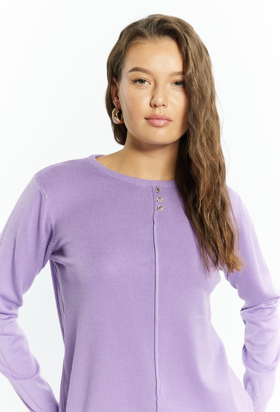 Sweter wykonany z wiskozy