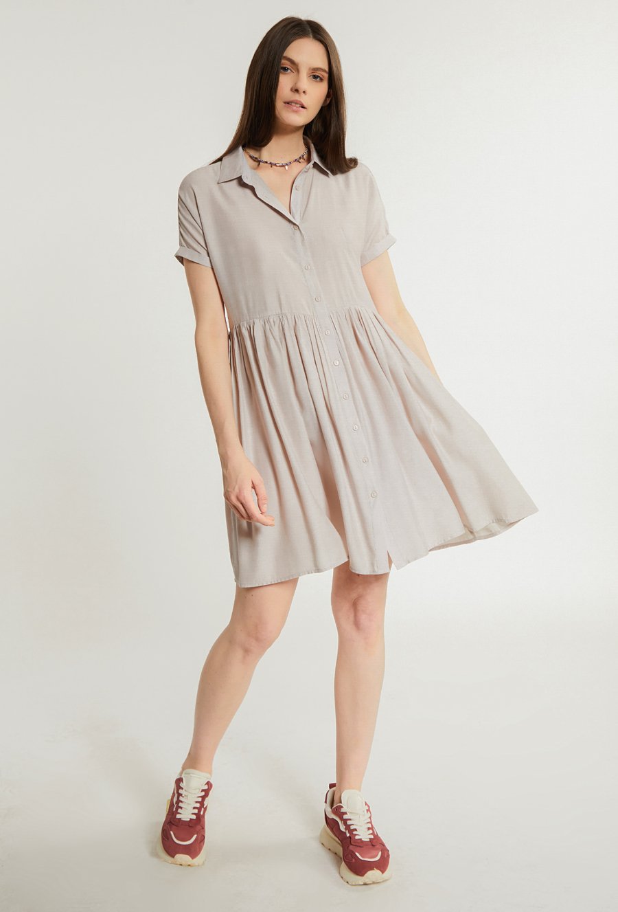 Wiskozowa sukienka damska