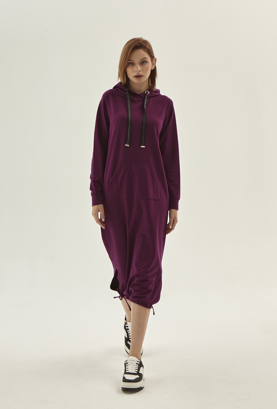 Długa bawełniana sukienka