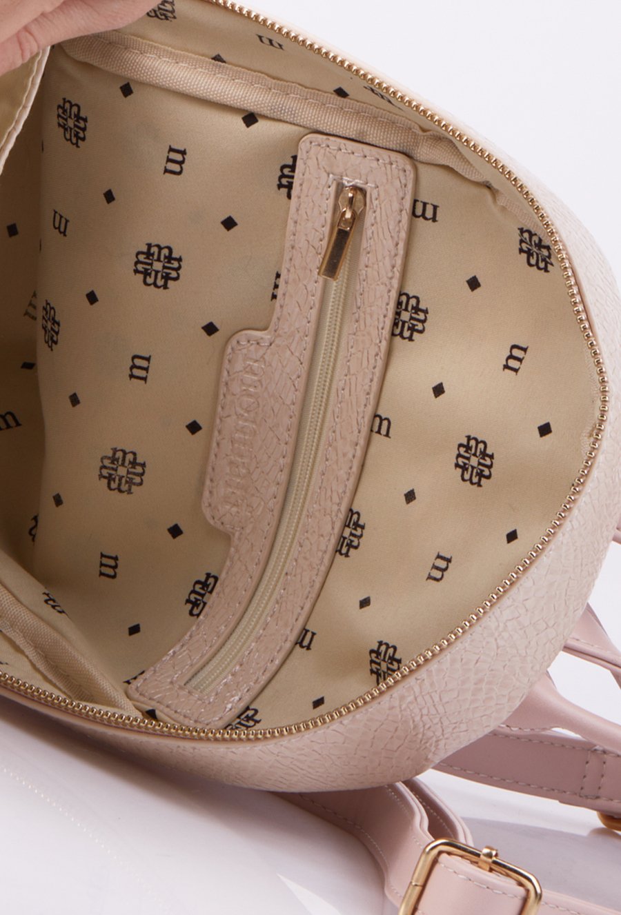 Wzorzysty plecak damski