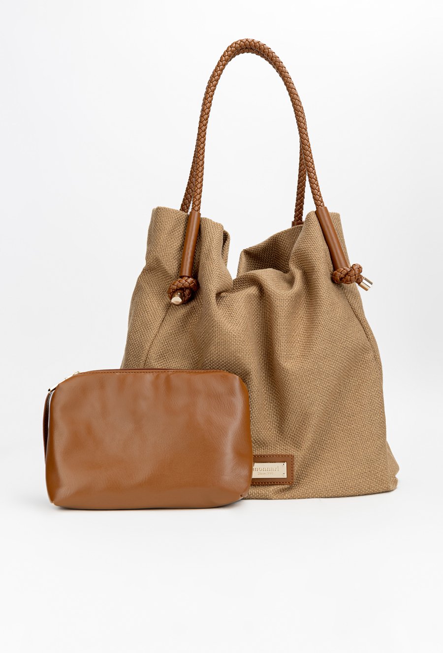 Worek damski z saszetką