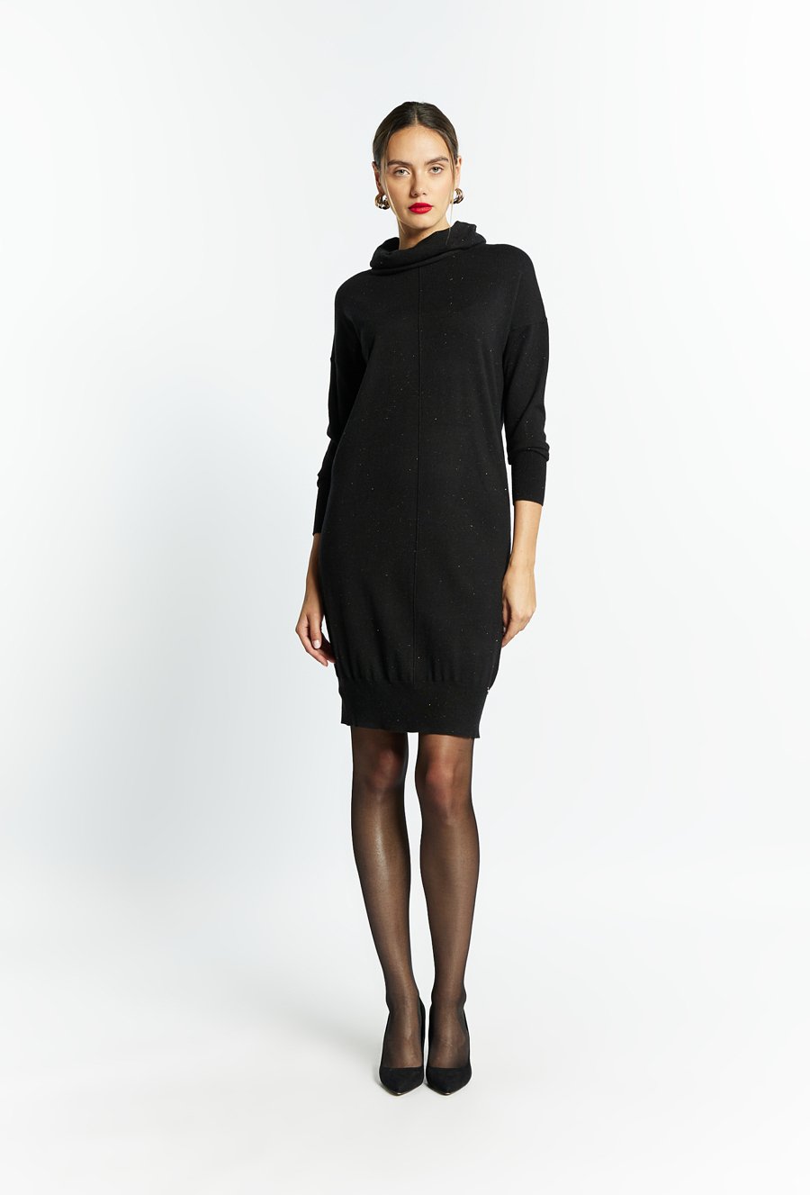 Połyskująca sukienka damska