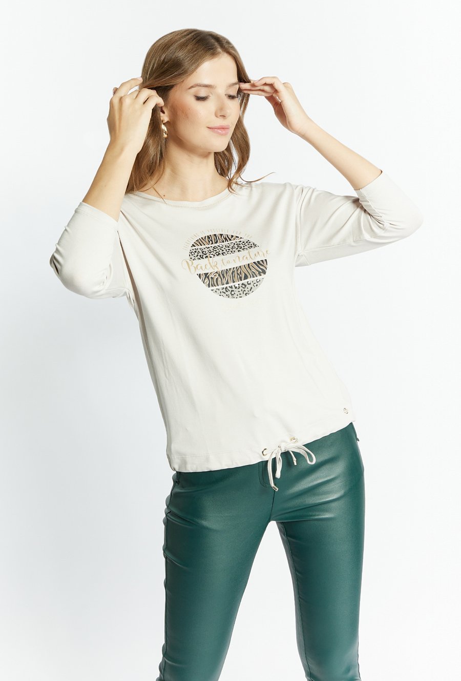 Bluzka damska z nadrukiem