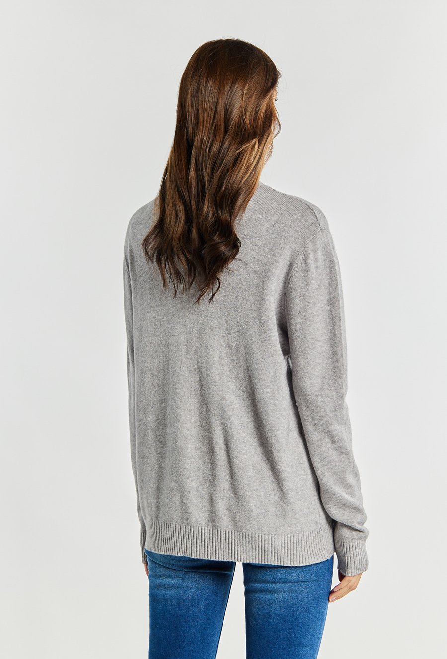 Rozpinany sweter damski