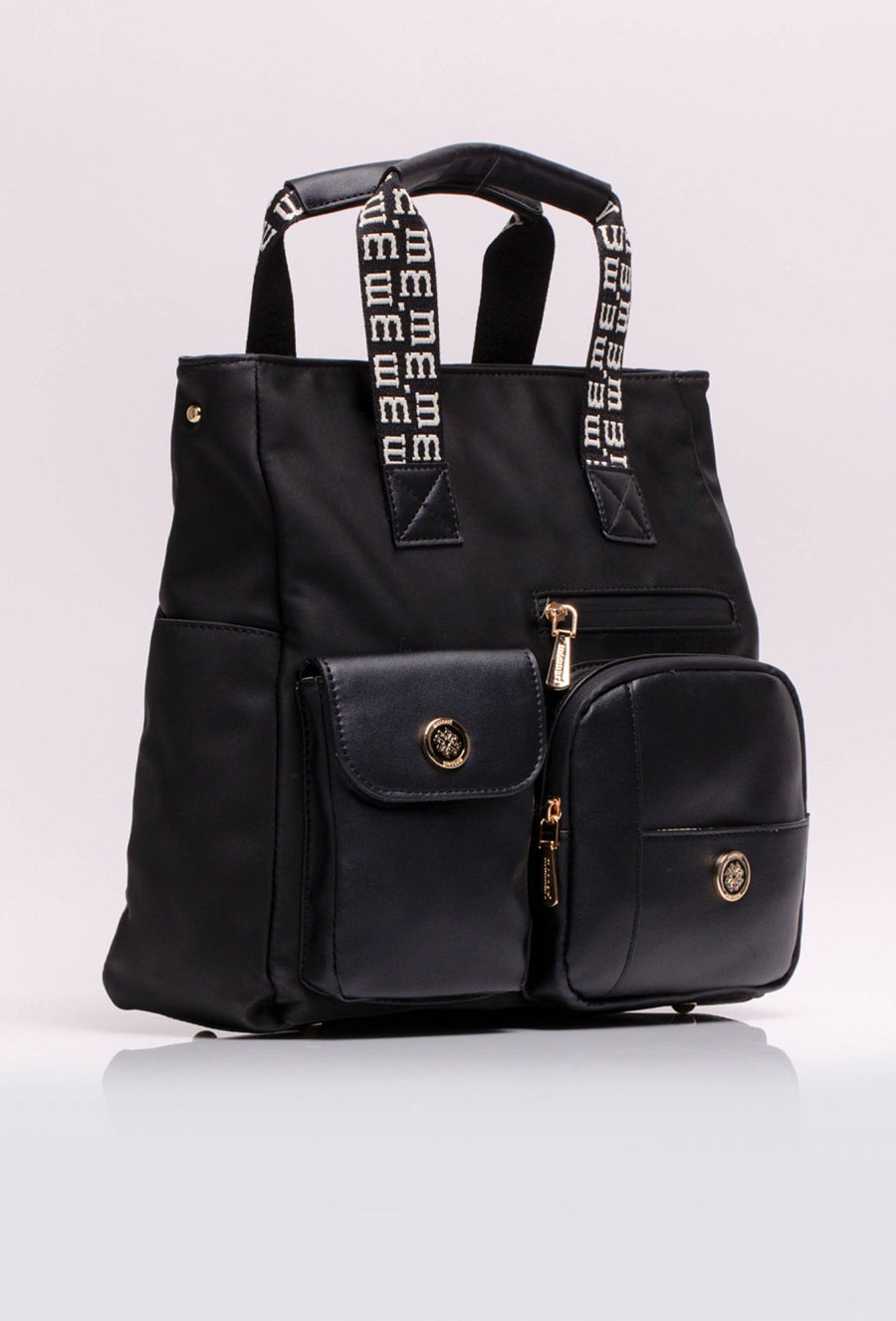 Sportowy shopper z kieszonkami