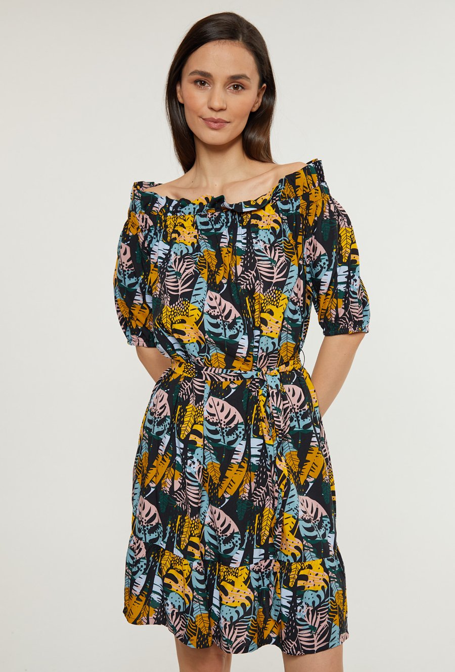 Sukienka damska typu hiszpanka