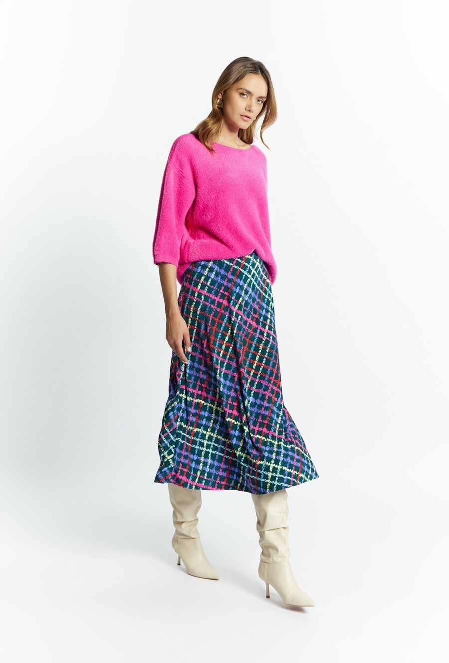 Kolorowa sp&oacute;dnica damska