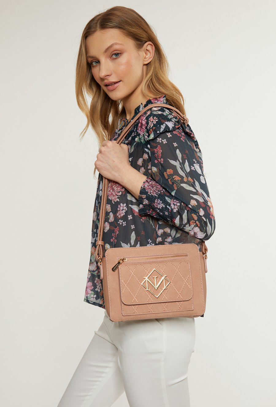 Mała torebka damska z logo