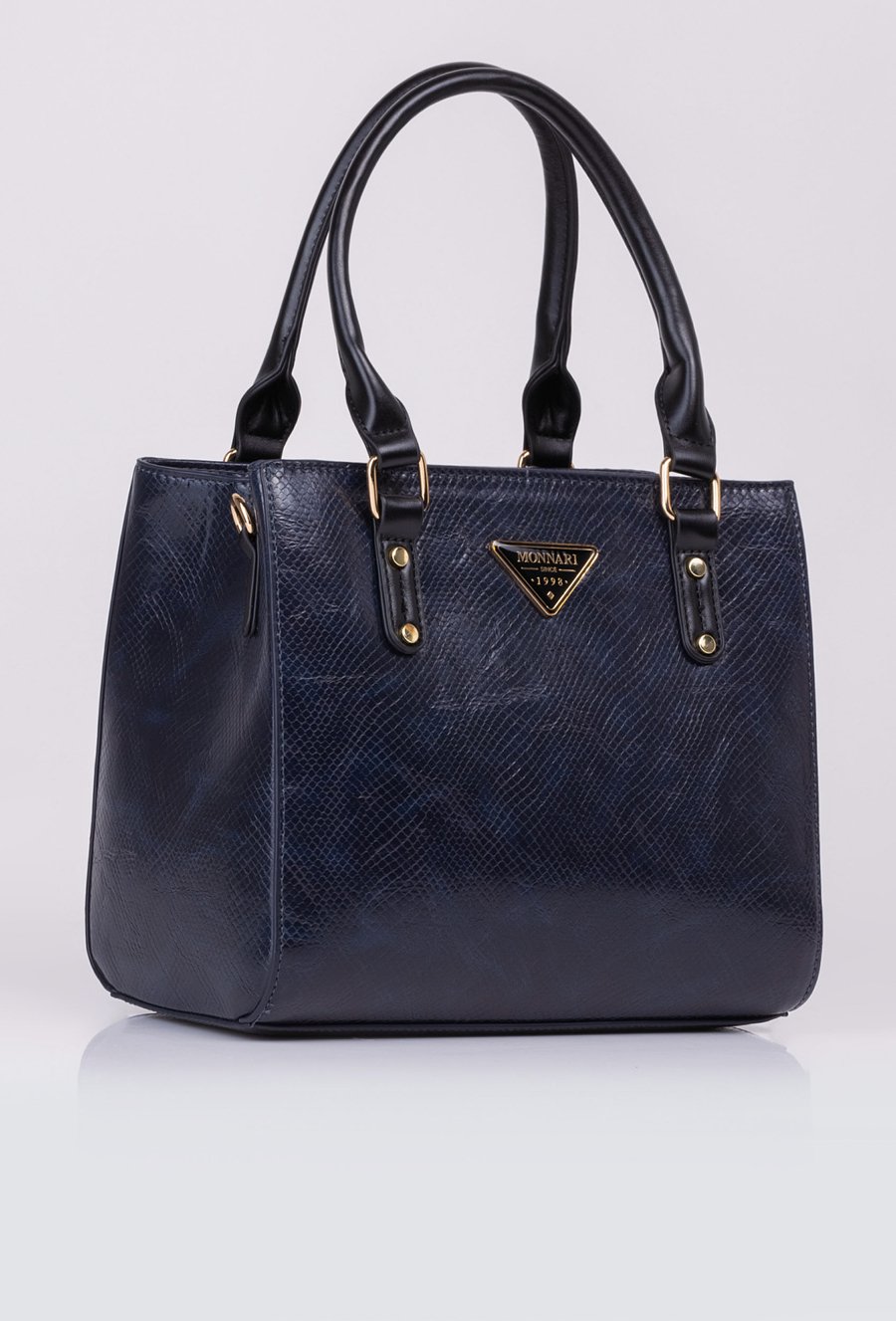 Dwukomorowa torba w zwierzęcy wz&oacute;r