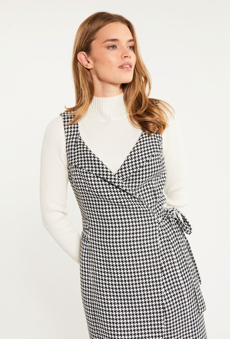 Kamizelka damska z wzorem