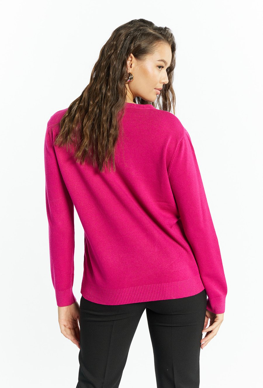 Sweter damski z dżetami