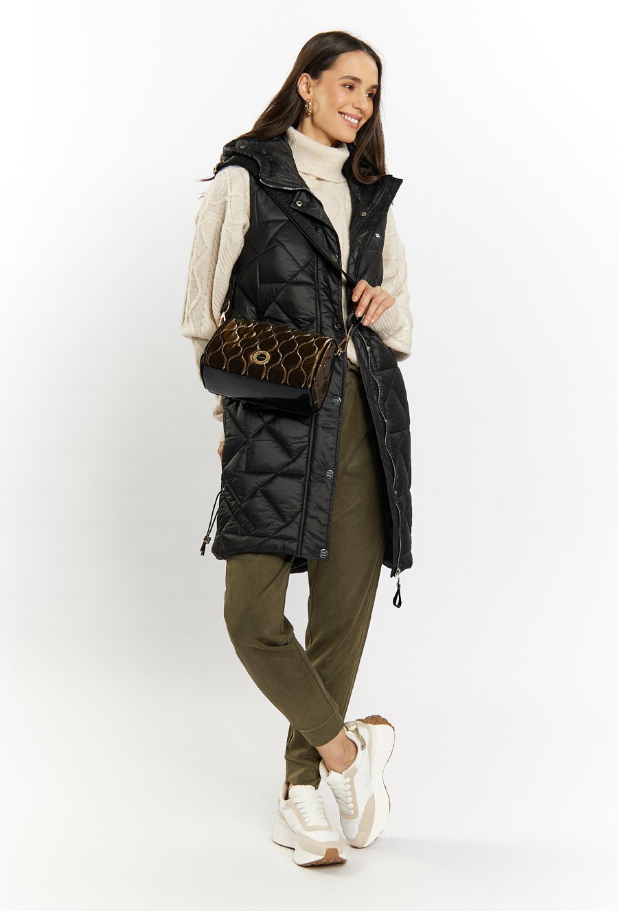 Torba damska o ciekawej fakturze