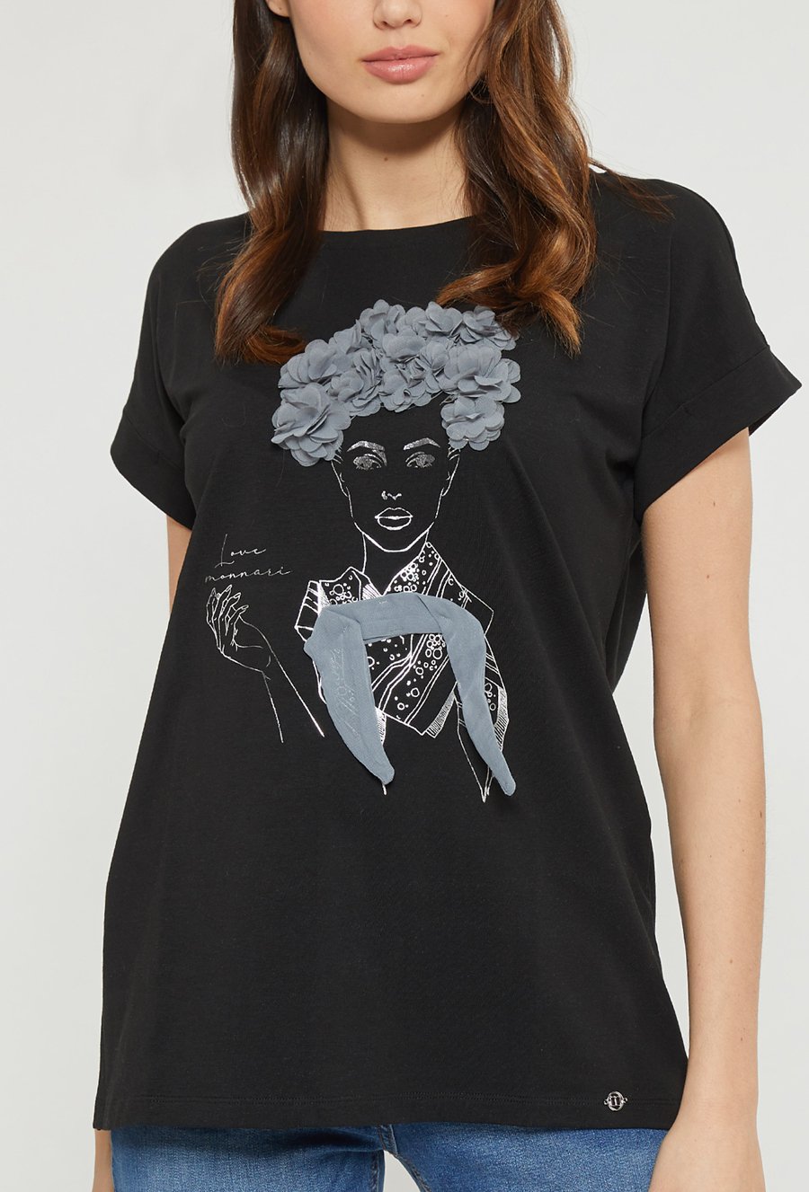 T-shirt damski z ciekawym motywem