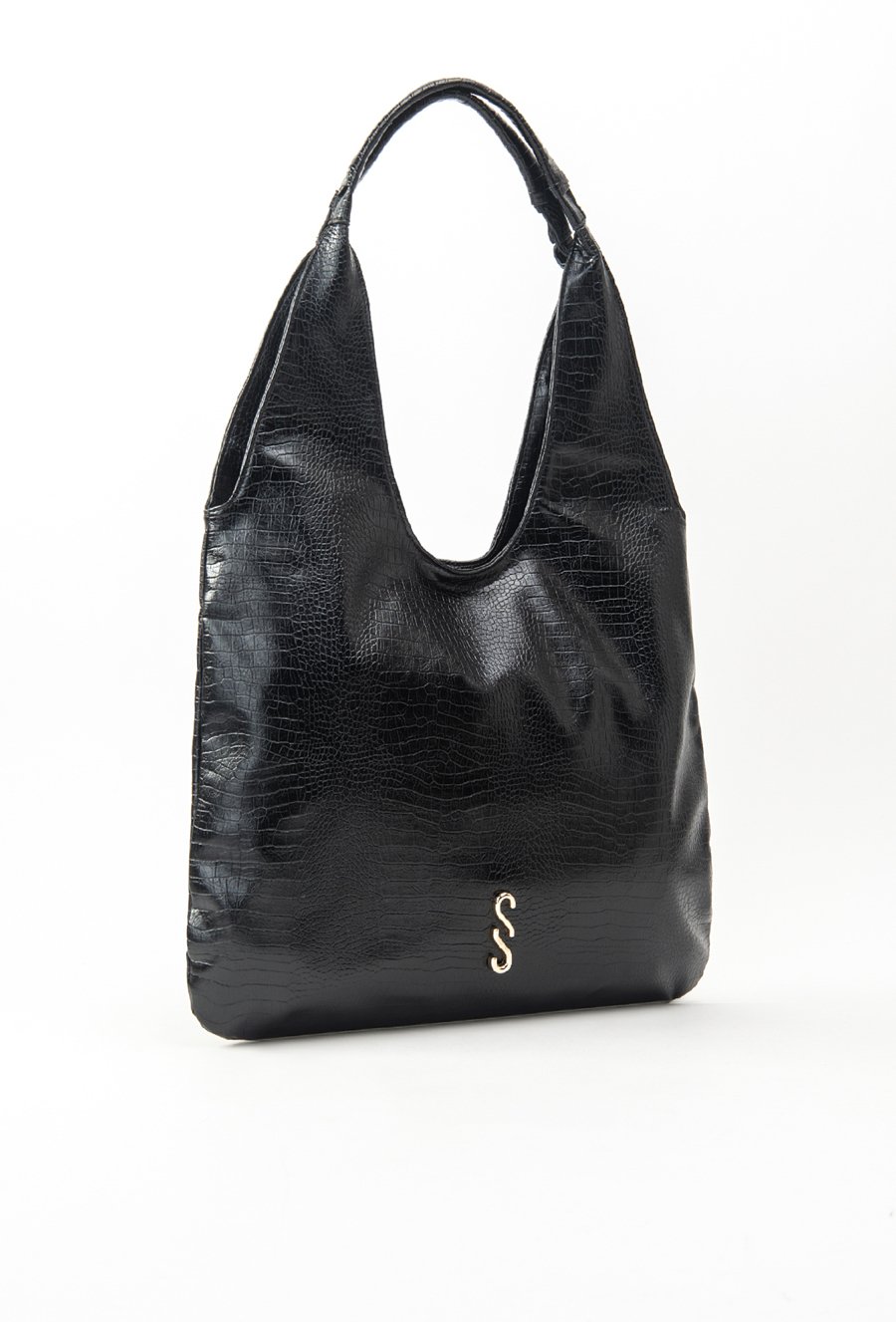 Worek damski krokodylim wzorem