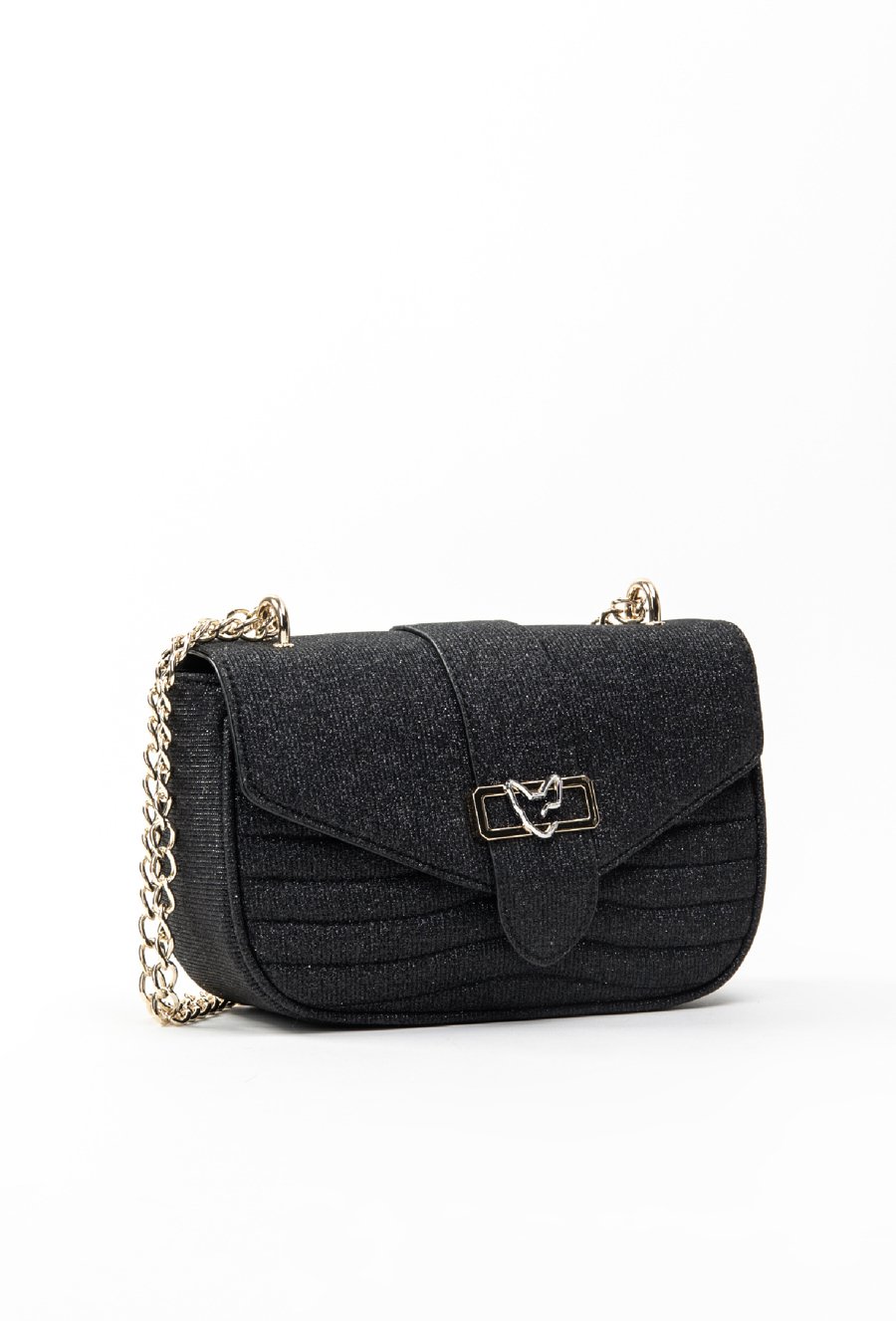 Połyskujący kuferek damski