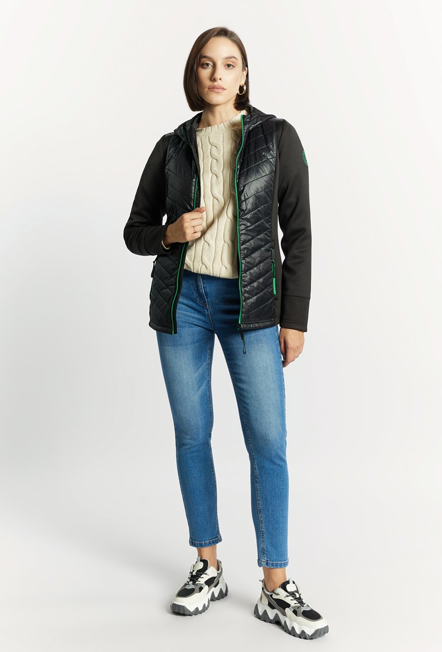 Kurtka damska z kapturem