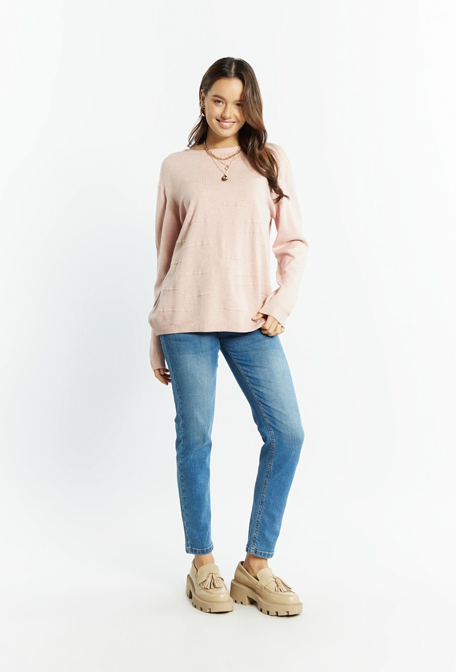 Sweter damski z długim rękawem