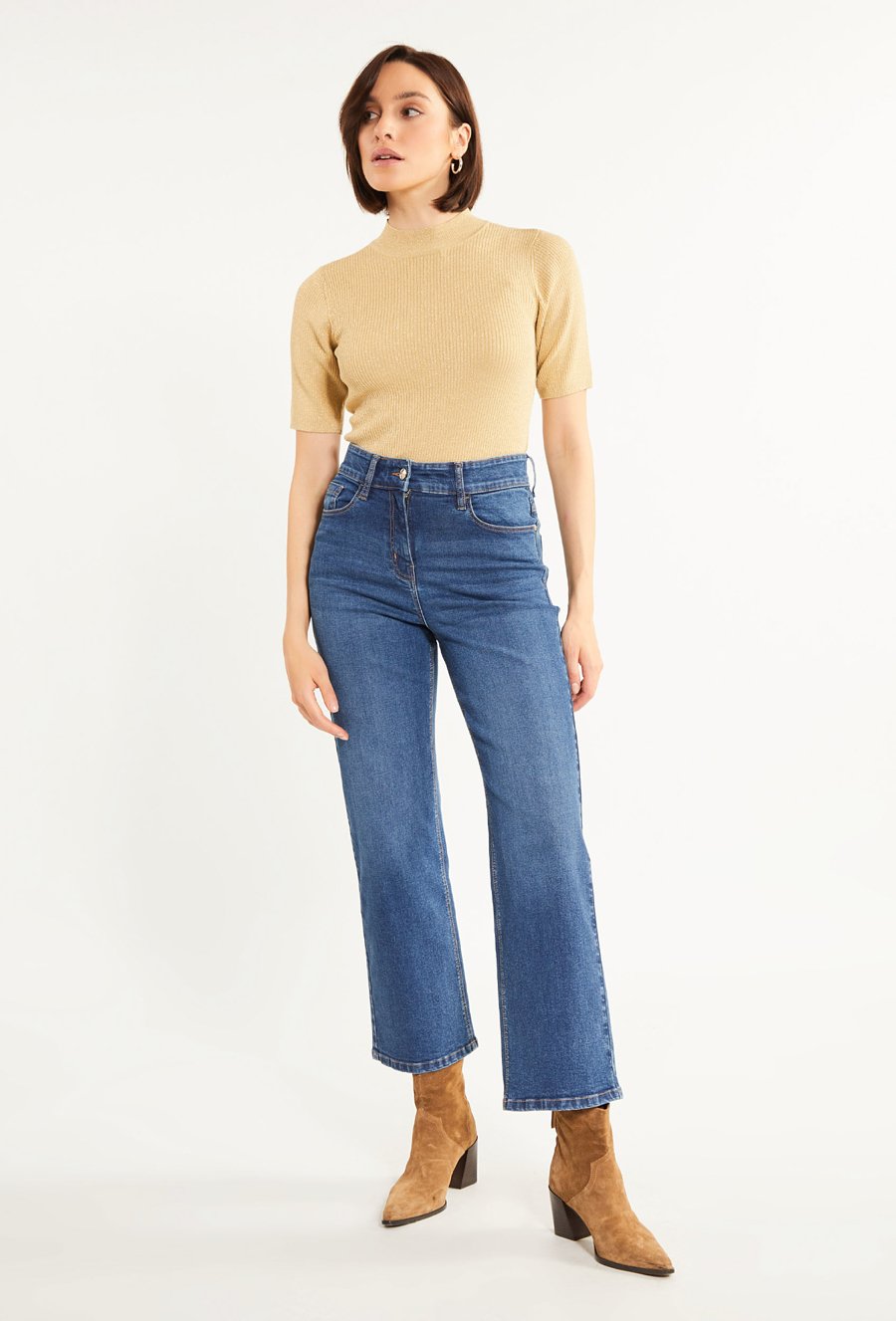 Sweter z kr&oacute;tkim rękawem