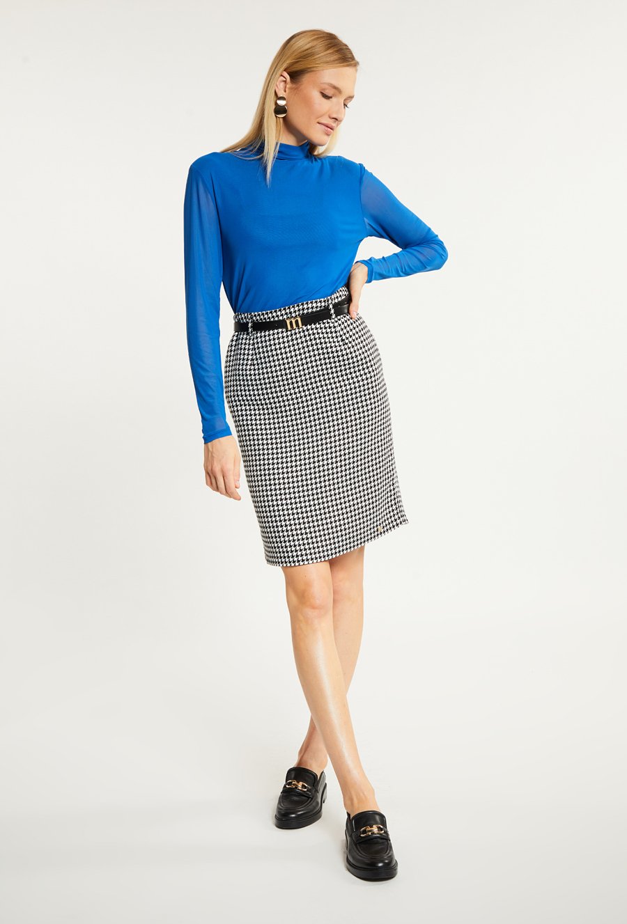 Wzorzysta sp&oacute;dnica damska